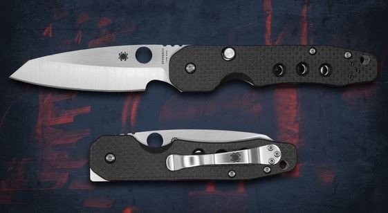 Spyderco Smock Front open and closed