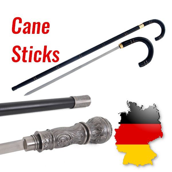 German Knife Law - Cane Sticks