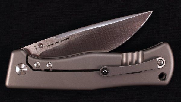 Böker Collection Knife 2021 by Todd Rexford - Halfopen