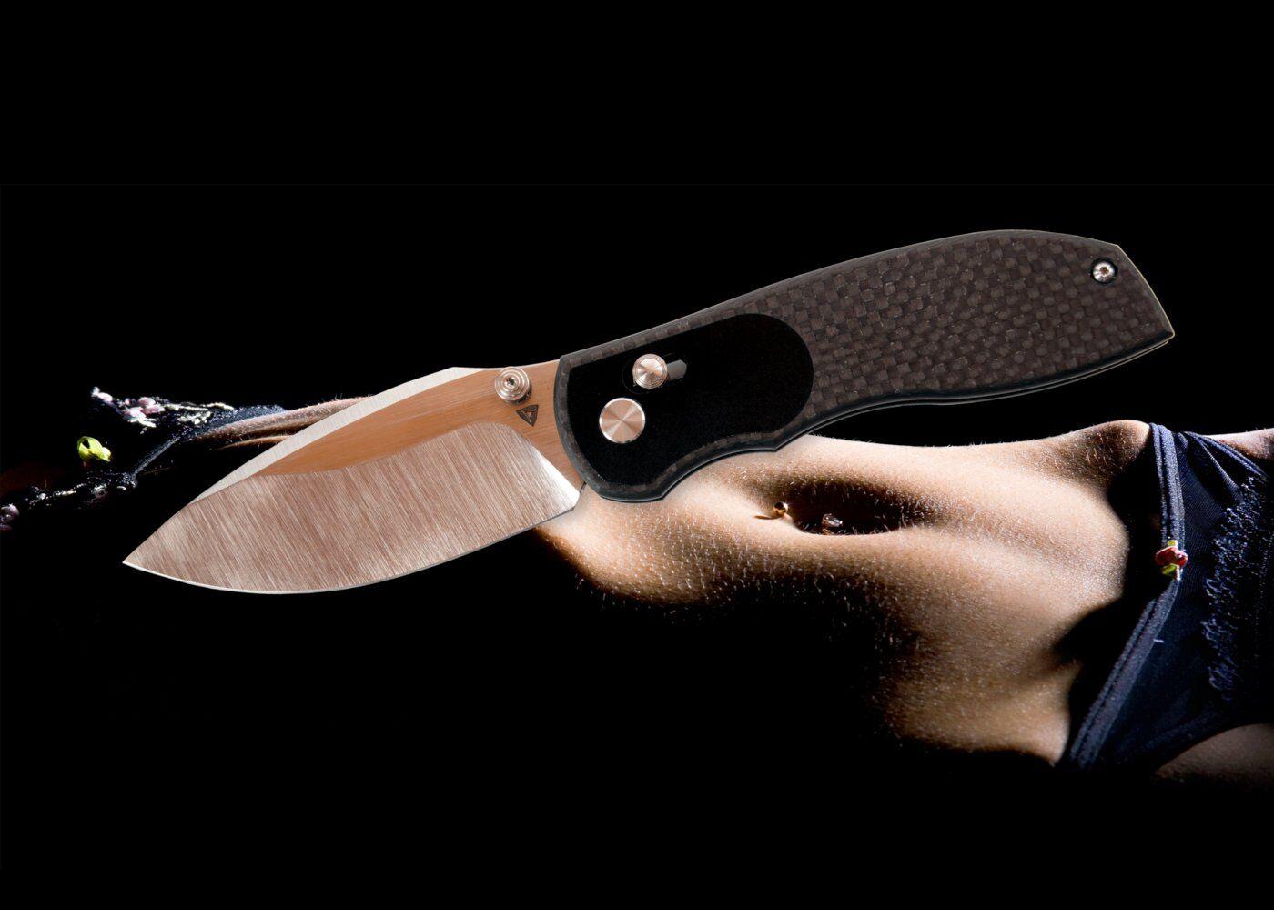 Big Belly - Integralmesser aus Carbon von TUYA Knife